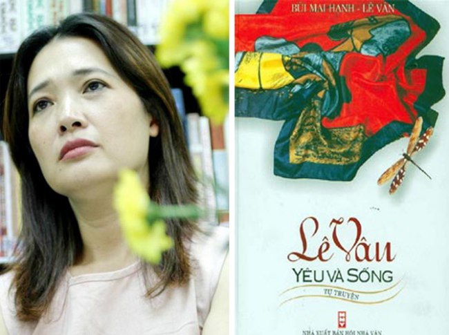 Một trong những cuốn tự truyện đầu tiên của nghệ sĩ Việt gây xôn xao dư luận là Yêu và sống của nghệ sĩ Lê Vân xuất bản năm 2006. Lê Vân là cô con gái đầu của NSND Trần Tiến và NSƯT Lê Mai. Cô xuất thân là diễn viên múa nhưng sau này lại thành danh ở lĩnh vực điện ảnh.
