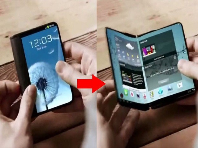 Smartphone màn hình gập Galaxy X sắp ra mắt