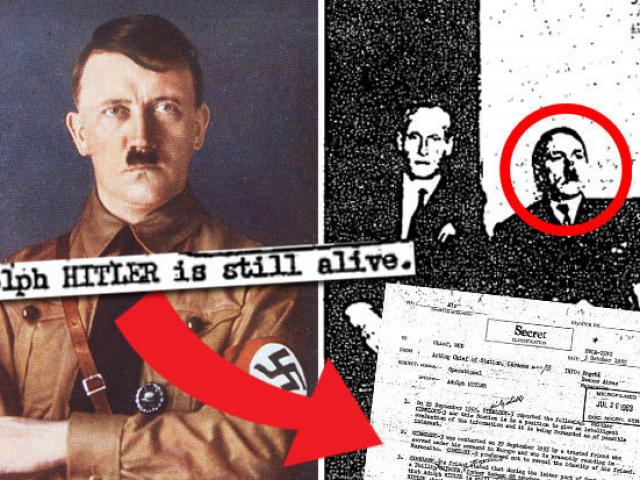 Tài liệu giải mật CIA hé lộ trùm phát xít Hitler sống sót