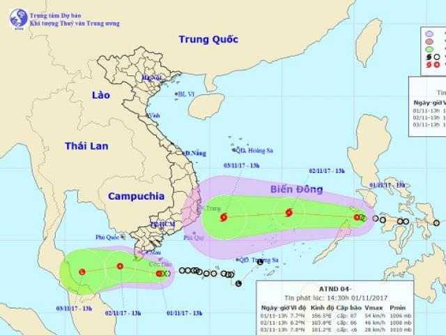 Sự trùng hợp kỳ lạ giữa áp thấp nhiệt đới và bão Linda năm 1997