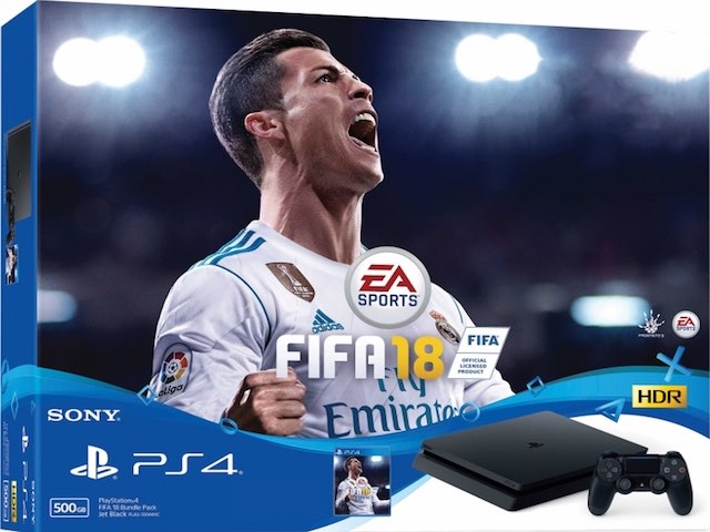 Sony công bố bộ sản phẩm FIFA18 đi kèm máy chơi game PS4 và PS4 Pro