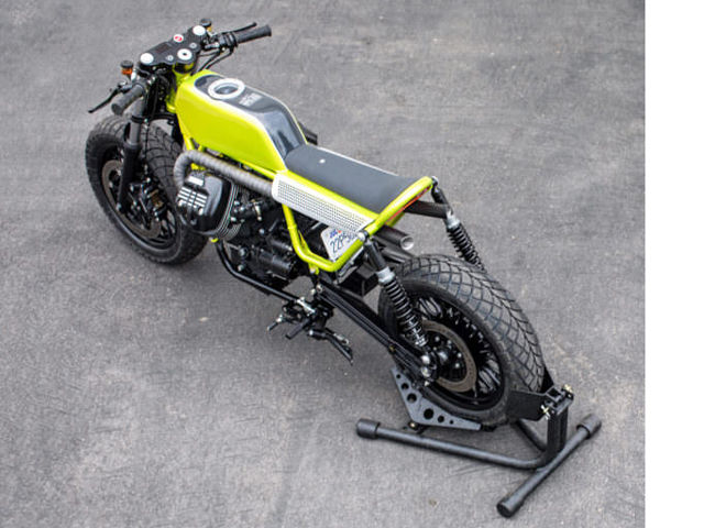 ”Hô biến” Moto Guzzi V9 Bobber thành flat tracker chất ”lừ”