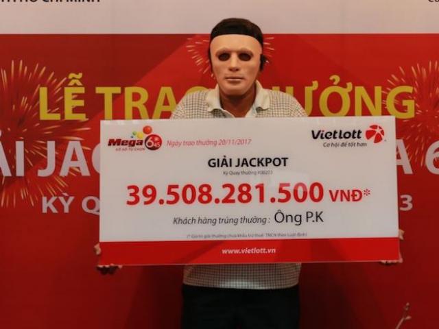 Người trúng jackpot hơn 39,5 tỉ đồng của Vietlott là ai?