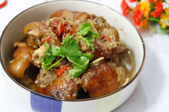 Lạnh thế này ăn thịt giả cầy thì hao cơm phải biết! - 9