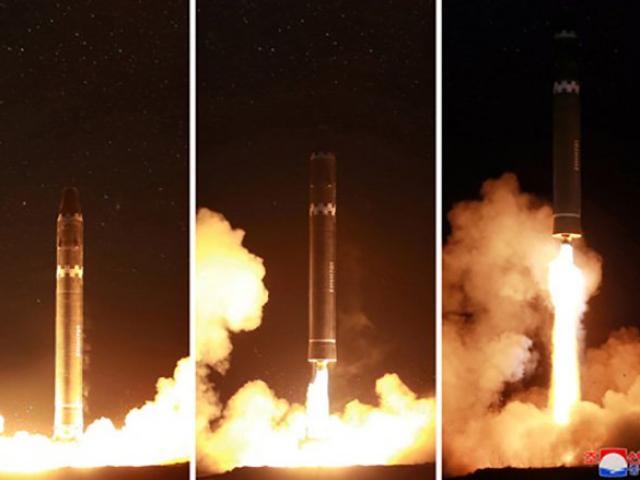 Triều Tiên khoe ảnh khác lạ của tên lửa mạnh chưa từng có
