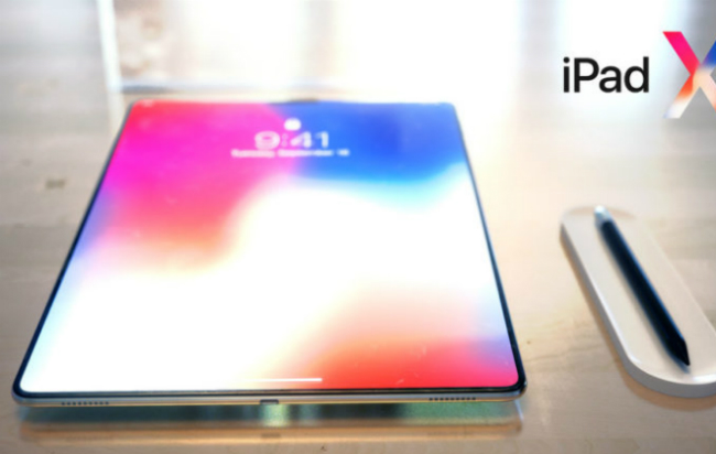 Sau vài ngày công bố ảnh thiết kế iPhone X Plus đẹp hoàn hảo, nhà thiết kế Martin Hajek đã trở lại với bản concept iPad X. Như hình ảnh rò rỉ cho thấy, iPad X thể hiện nỗ lực cải tiến iPad có nút Home truyền thống.
