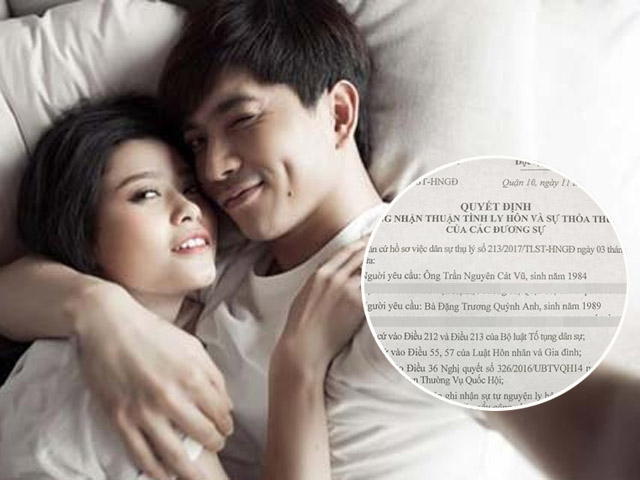 Vợ chồng Trương Quỳnh Anh lộ đơn ly hôn dù luôn khẳng định hạnh phúc