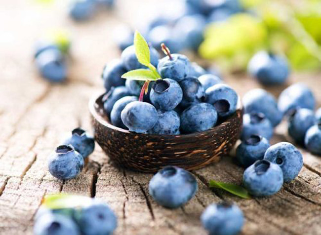 16. Nam việt quất là loại thực phẩm rất giàu vitamin C và quercetin, giúp ngăn chặn nguy cơ mắc bệnh ung thư phổi hiệu quả.