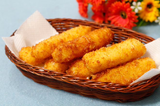 Cách làm phô mai que giòn thơm, béo ngậy ngon "siêu cấp" - 1