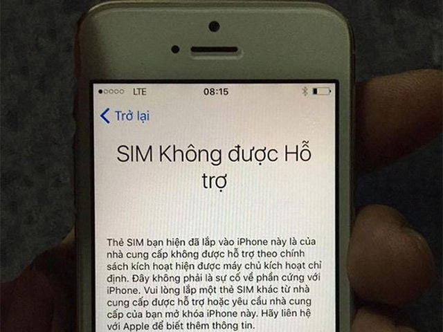 Phập phồng sử dụng SIM ghép cho iPhone tại Việt Nam