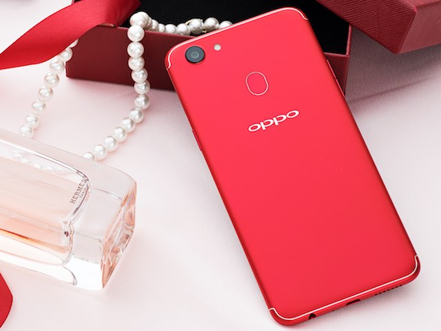 Oppo bất ngờ trình làng F5 6GB Red với sắc đỏ