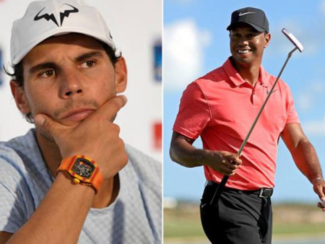 Golf 24/7: “Vua tennis” Nadal mách bí kíp thần thánh cho Tiger Woods