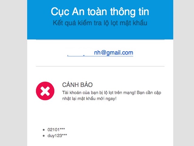 Cách kiểm tra mật khẩu email của bạn có đang bị lộ hay không