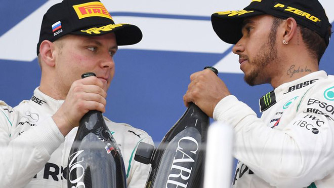 Bảng xếp hạng F1 - Russian GP: Hamilton 3 lần vô địch Nga bỏ xa Vettel - 1