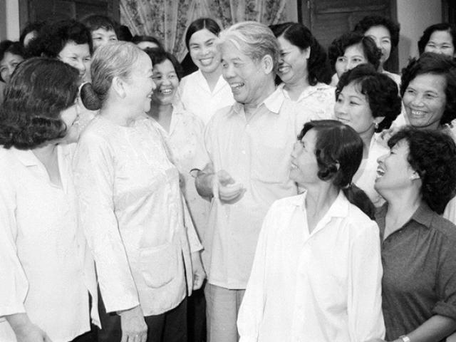 Hình ảnh về một số hoạt động nổi bật của nguyên Tổng Bí thư Đỗ Mười
