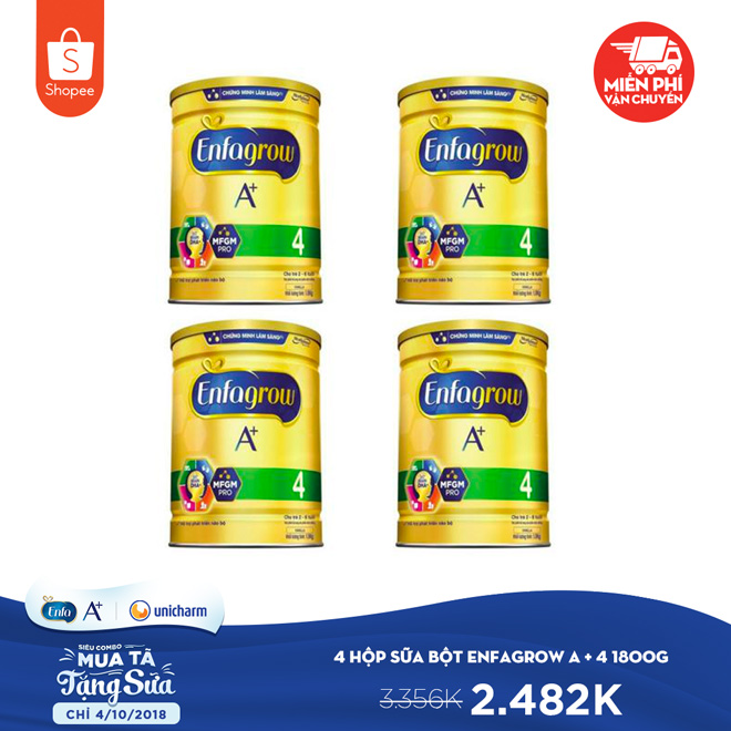 Ngày hội Enfa & Unicharm - Siêu combo mua tã tặng sữa - Duy nhất 4/10 tại Shopee! - 3