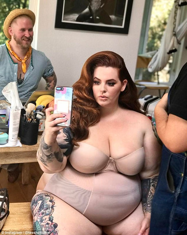 Tess Munster hay Tess Holliday là một hiện tượng lạ của làng mẫu thế giới.