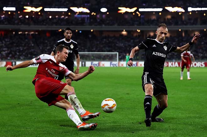 Qarabag - Arsenal: Đại tiệc tấn công mở ra kỳ quan thứ 8 - 1