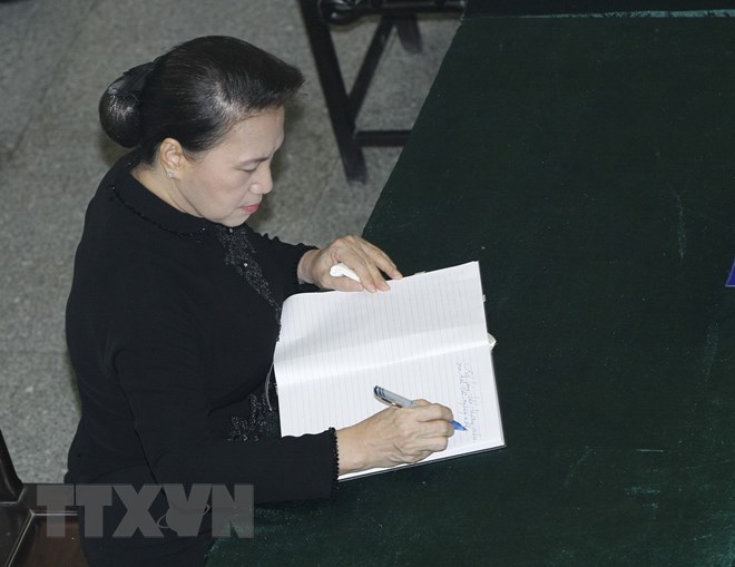 Lễ viếng Nguyên Tổng Bí thư Đỗ Mười - 10