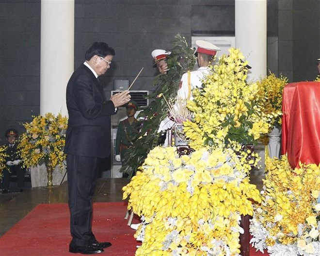 Lễ viếng Nguyên Tổng Bí thư Đỗ Mười - 2