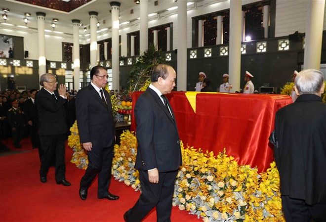 Lễ viếng Nguyên Tổng Bí thư Đỗ Mười - 24