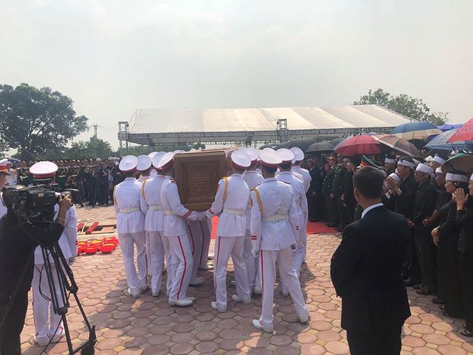 Lễ an táng nguyên Tổng Bí thư Đỗ Mười tại quê nhà - 75
