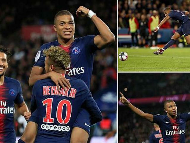 Bóng đá - "Thần đồng" Mbappe phá kỷ lục 45 năm: Tuyên chiến Neymar, PSG hưởng lợi