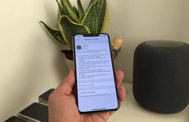 Apple phát hành iOS 12.0.1 để khắc phục sự cố Wi-Fi và sạc pin trên iPhone Xs - 1