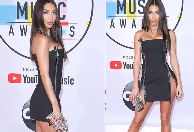 Thảm đỏ giải âm nhạc Mỹ xuất hiện mỹ nhân đeo mặt nạ đen - 11