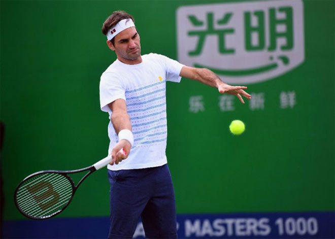Federer - Medvedev: Kịch chiến 3 set hấp dẫn (Vòng 2 Thượng Hải Masters) - 1