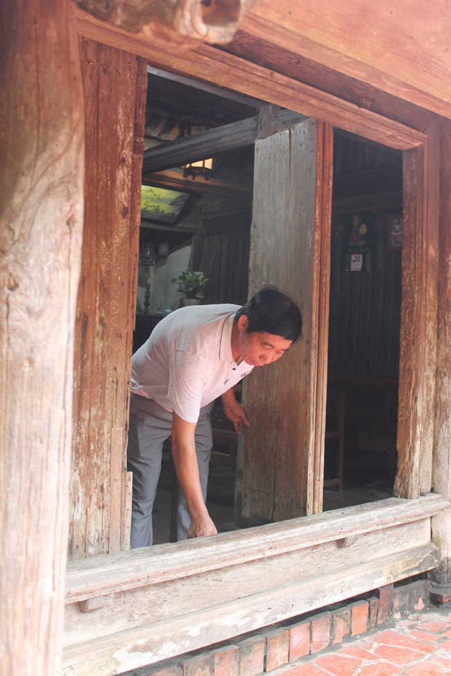 Hiện tại, căn nhà ông Hùng trở thành điểm dừng chân cho rất nhiều du khách khi đến với làng cổ Đường Lâm.