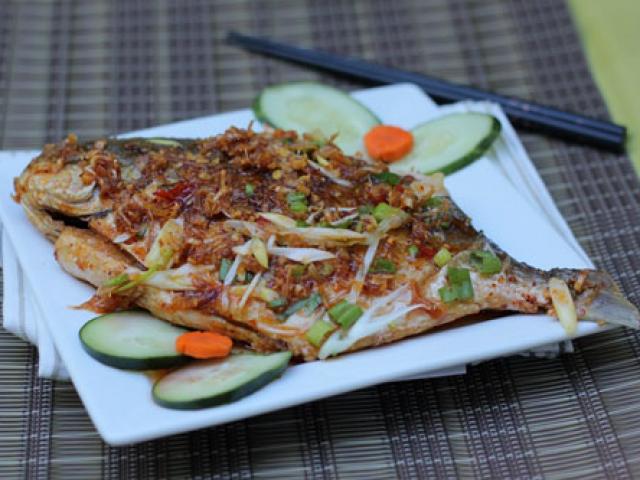 Ẩm thực - Cá chim sốt gừng sả thơm ngon cho ngày se lạnh