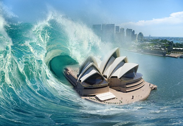 Sóng thần &#34;hủy diệt&#34; cao 60m có thể ập vào nước Úc - 1