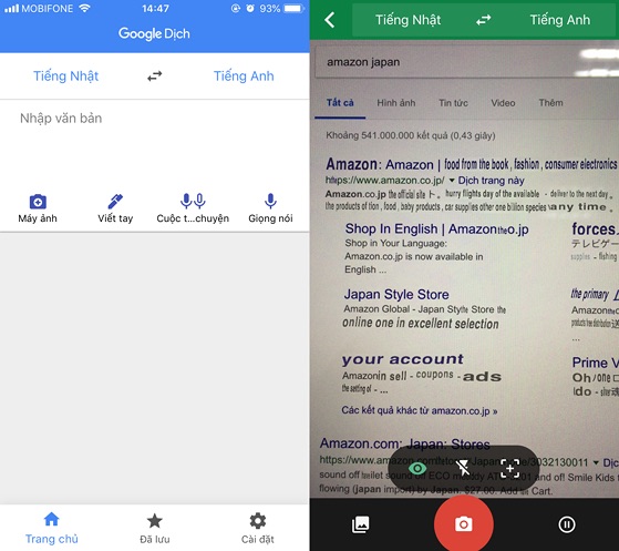 Cách dịch văn bản sang tiếng Việt bằng camera - 1
