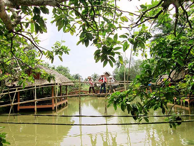 Cầu khỉ, Việt Nam: Nổi tiếng ở đồng bằng sông Cửu Long và là biểu tượng của Việt Nam, cây cầu khỉ chủ yếu là những que tre gắn với nhau băng qua mặt nước. Những người không quen sẽ thấy rất nguy hiểm và khó vượt qua.