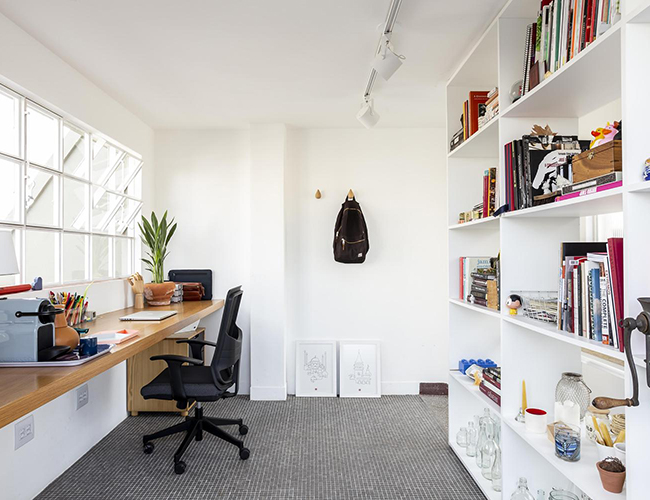 Cách sắp xếp bài trí không gian hợp lý phòng làm việc tại nhà giúp bạn thoải mái và đem lại nhiều ý tưởng trong công việc hơn