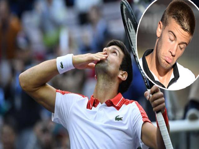 Thể thao - Clip hot tennis: Sai lầm "trăm năm có một", Coric tặng quà Djokovic