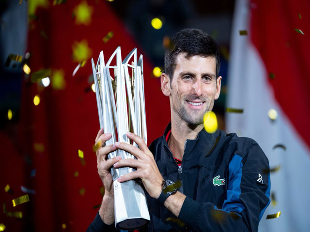 Thể thao - Djokovic vô địch Thượng Hải Masters: Nhận "mưa" kỷ lục và tiền thưởng