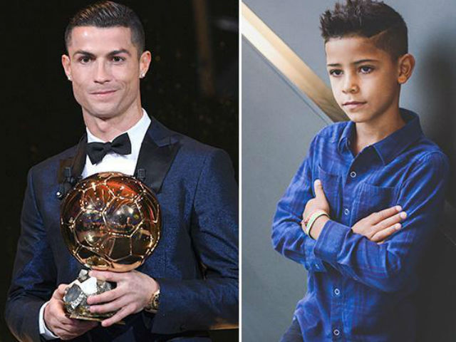 Bóng đá - Con trai Ronaldo lại gây bão: Solo ghi bàn hơn bố hút chục triệu view
