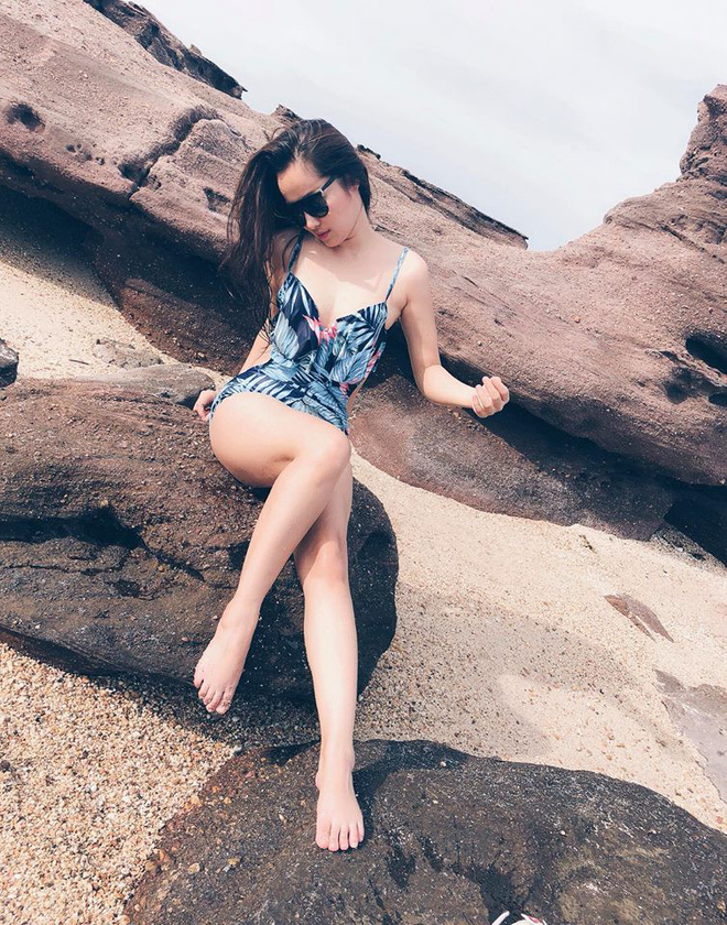 Sao nữ "Nhật ký Vàng Anh" diện áo tắm nóng bỏng bất ngờ ở Phú Quốc - 2