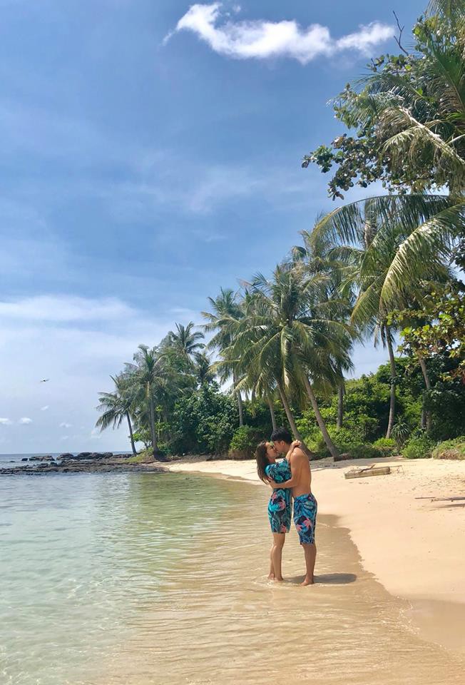 Sao nữ "Nhật ký Vàng Anh" diện áo tắm nóng bỏng bất ngờ ở Phú Quốc - 4