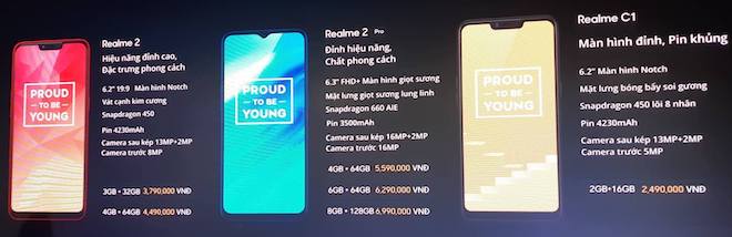 Realme công bố loạt smartphone tại Việt Nam, giá từ 2,49 triệu đồng - 1