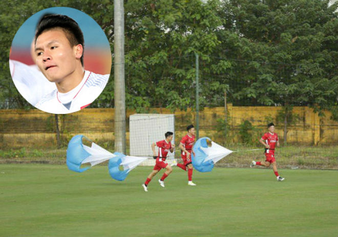 ĐT Việt Nam săn vàng AFF Cup: Quang Hải U23 sung sức nhờ bài tập &#34;lạ&#34; - 1