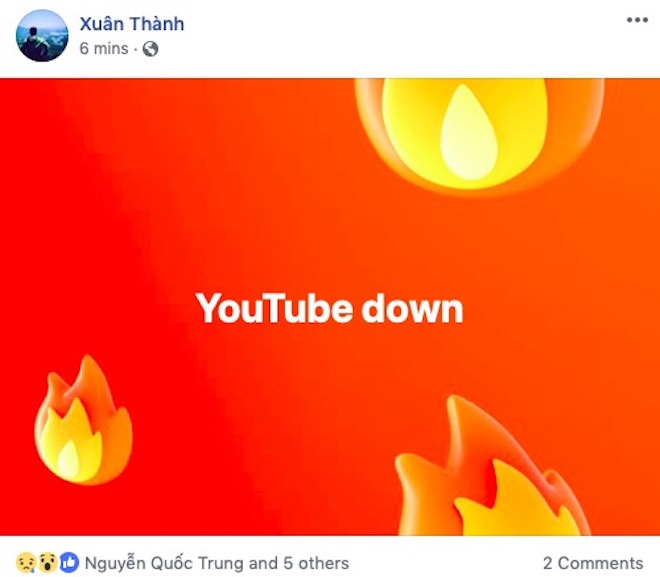 YouTube sập toàn cầu: Dân mạng VN hoang mang, YouTube lên Facebook xin lỗi - 4