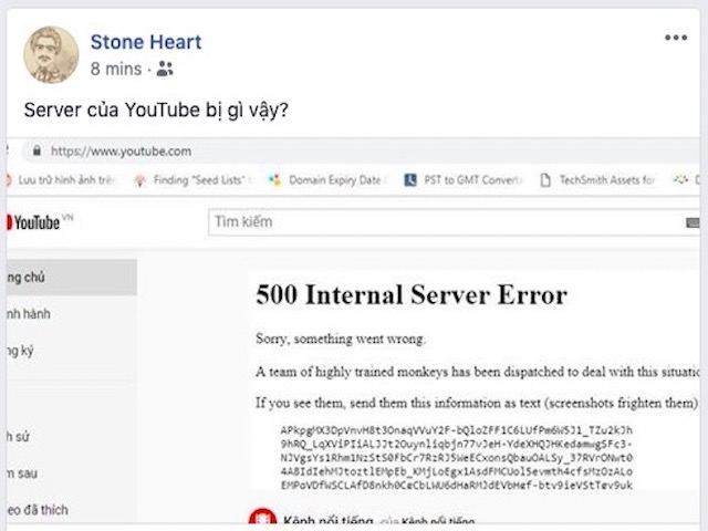Công nghệ thông tin - YouTube sập toàn cầu trong 2 giờ, "YouTube Down" lập tức hot nhất hành tinh