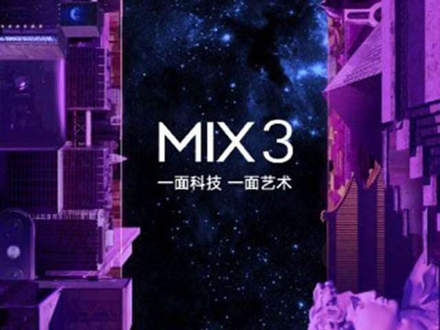 Xiaomi Mi MIX3 sẽ chứa 2 tính năng chưa từng có trên smartphone