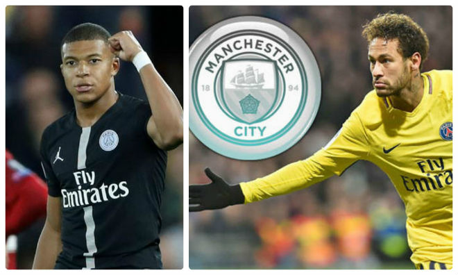 Man City đại náo PSG: Bỏ Mbappe 200 triệu bảng tạo &#34;bom tấn&#34; Neymar - 1