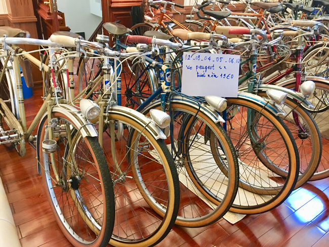 Dòng xe đạp Peugeot sản xuất trước năm 1960 .