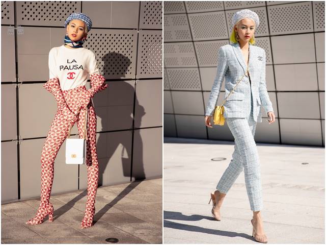 Phí Phương Anh mang tủ đồ tiền tỷ qua Seoul Fashion Week