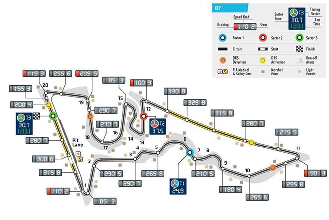 Đua xe F1, US GP 2018: Chuyến phiêu lưu 5,5 km ở xứ cờ hoa - 1